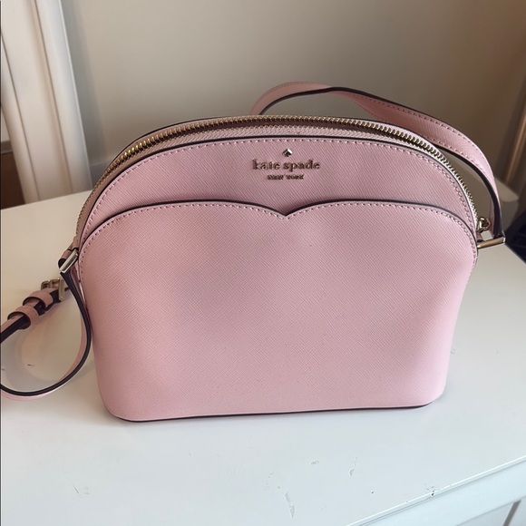 kate spade Handbags - Kate Spade Dome Crossbody Saffiano Leather Light Crep Payton